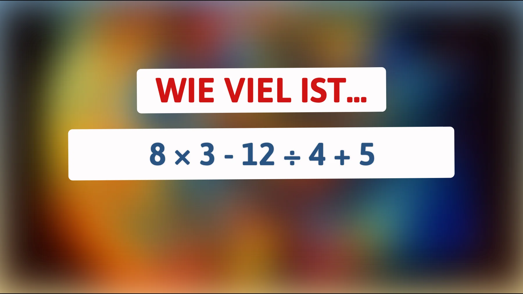 Nur 1 von 50 schafft dieses einfache Rätsel – gehörst du dazu?"